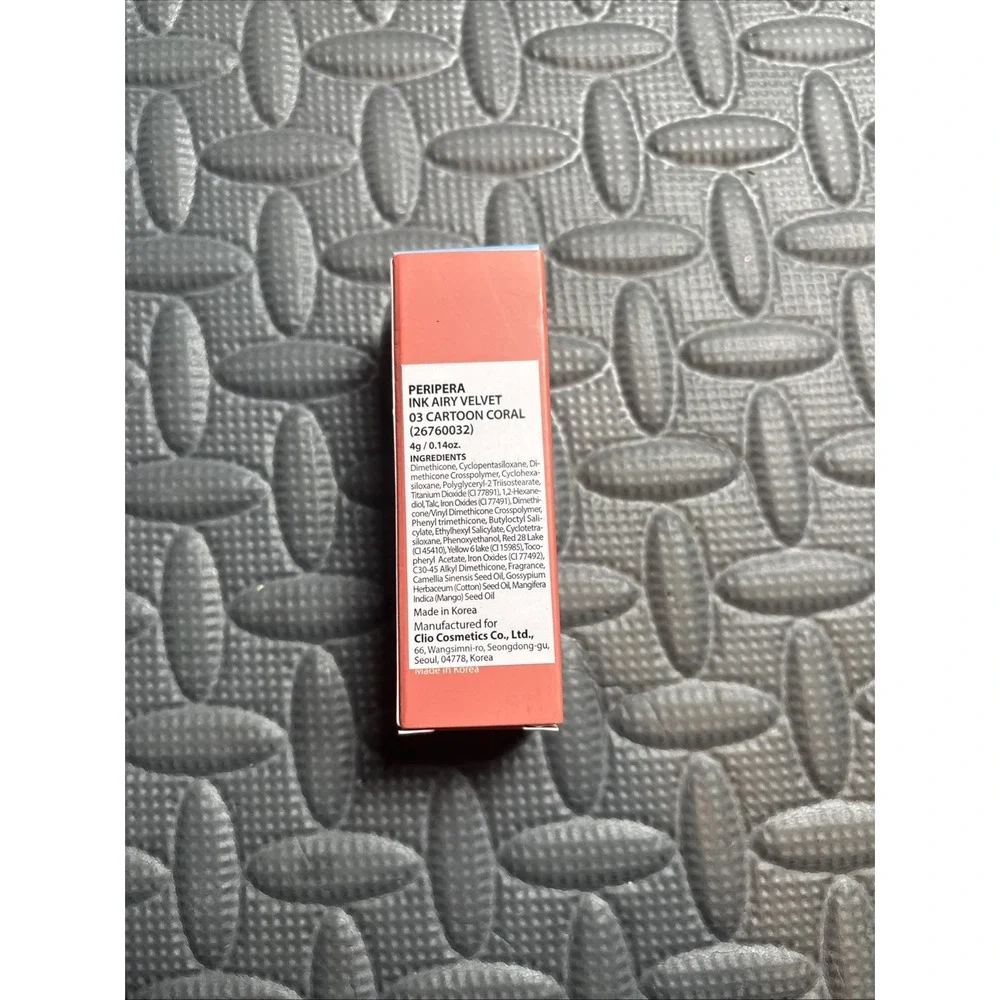 Peripera Ink Airy Velvet #3 Cartoon Coral, GIFT,‎ US Seller, Fast Free Shipping